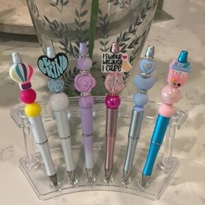 Handcrafted Beaded Pens NWT